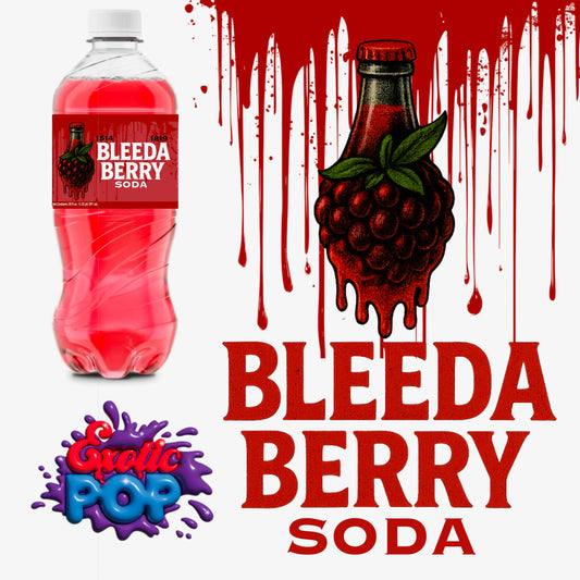 Bleeda Berry Soda (24 count)